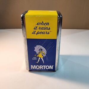 Morton Salt Metal Napkin Holder (Holds Tall Folded Dispenser Napkins)